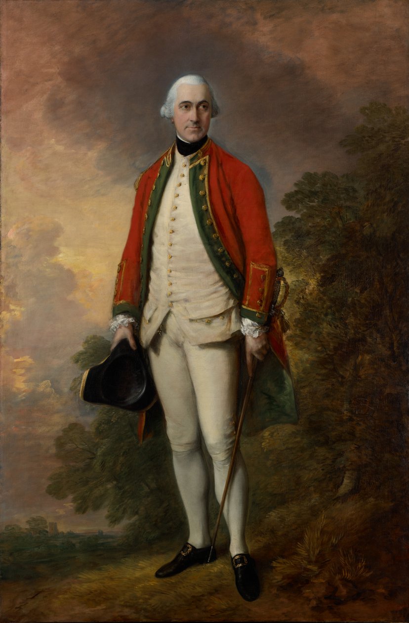 Portrett av George Pitt, First Baron Rivers av Thomas Gainsborough
