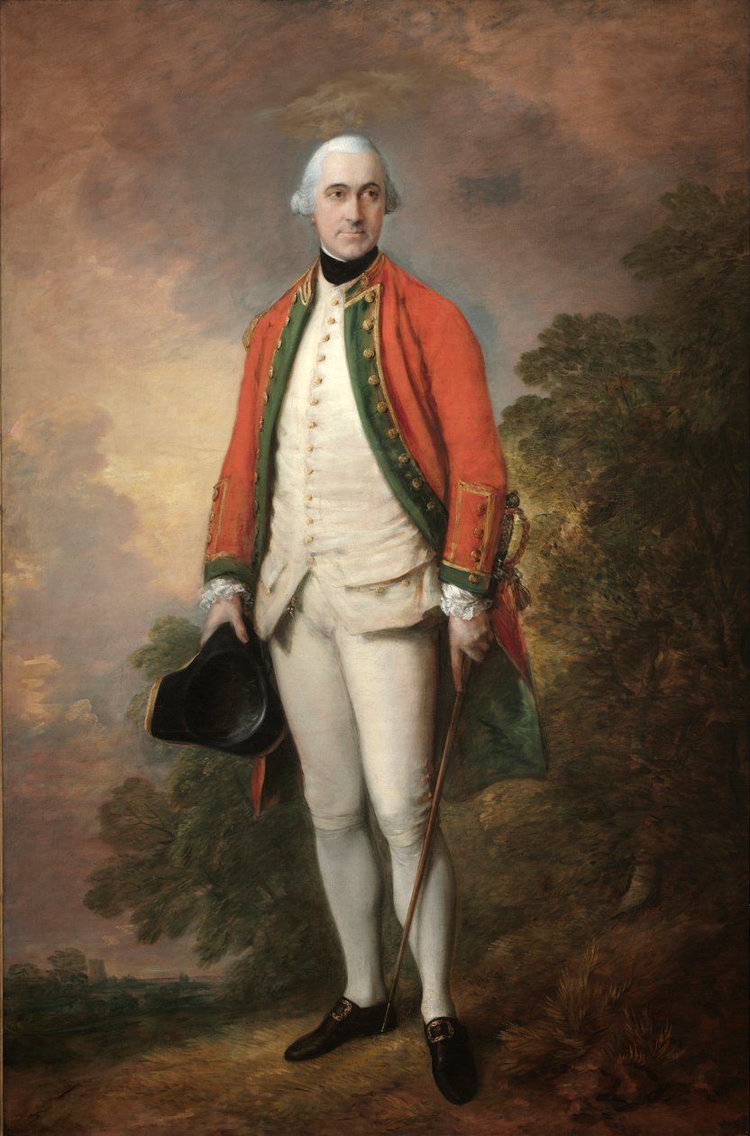 Portrett av George Pitt, First Lord Rivers, ca. 1768-1769. av Thomas Gainsborough