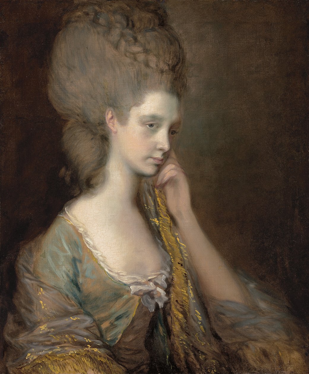 Portrett av Lady Anne Thistlethwaite, grevinne av Chesterfield av Thomas Gainsborough