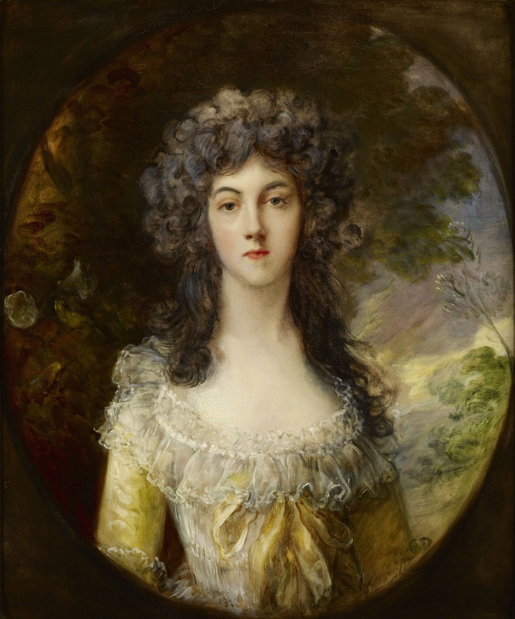 Portrett av fru Charles Hatchett av Thomas Gainsborough