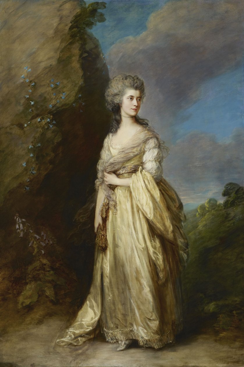 Portrett av fru Peter William Baker av Thomas Gainsborough