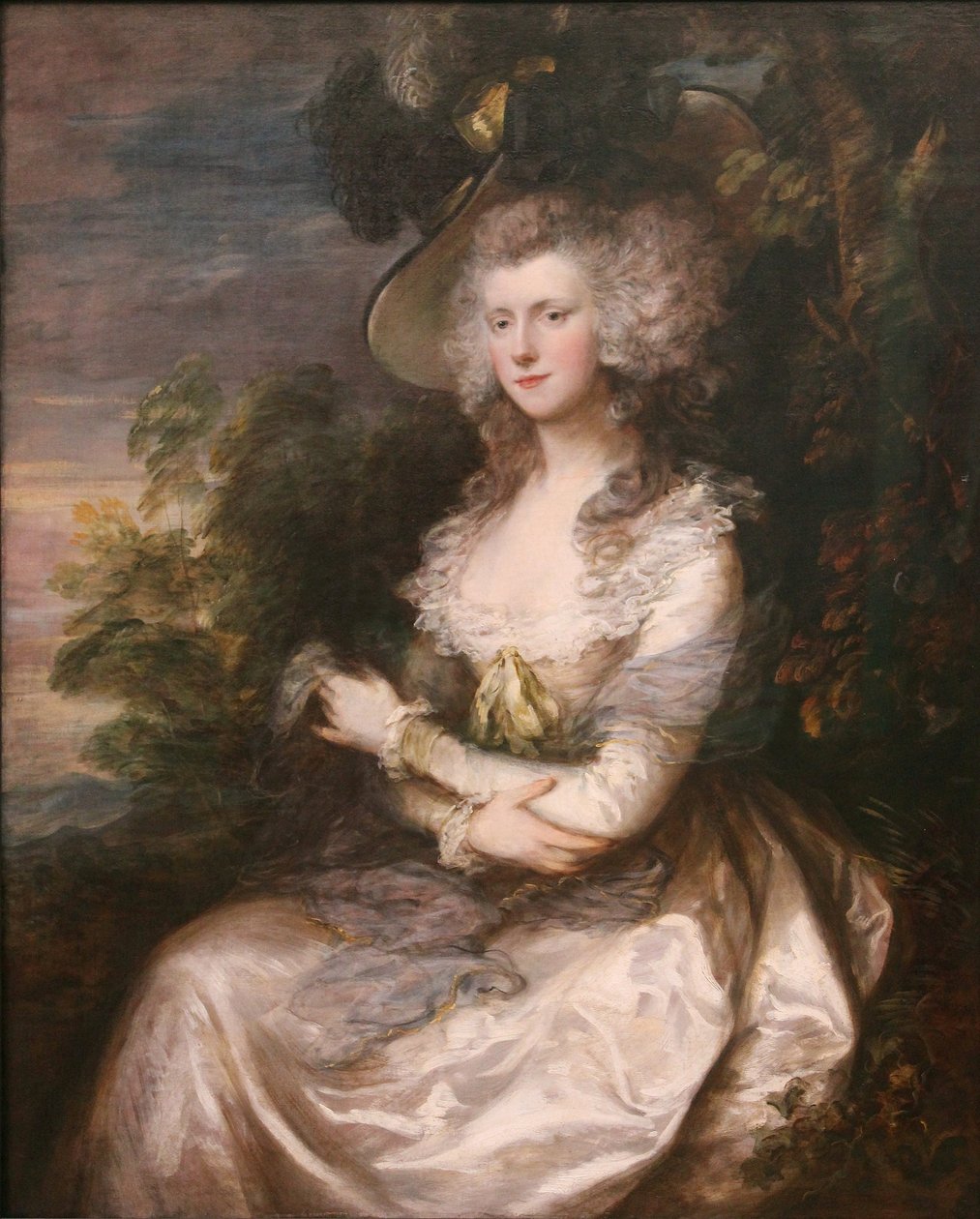 Portrett av fru Thomas Hibbert av Thomas Gainsborough