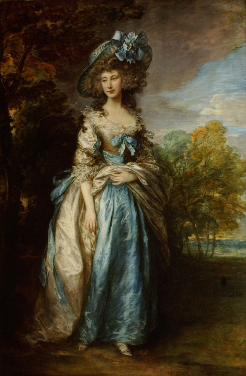 Portrett av Sophia Charlotte Digby, Lady Sheffield av Thomas Gainsborough