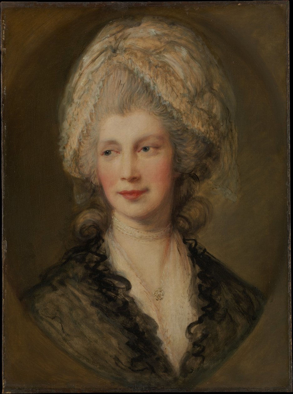 Dronning Charlotte av Thomas Gainsborough