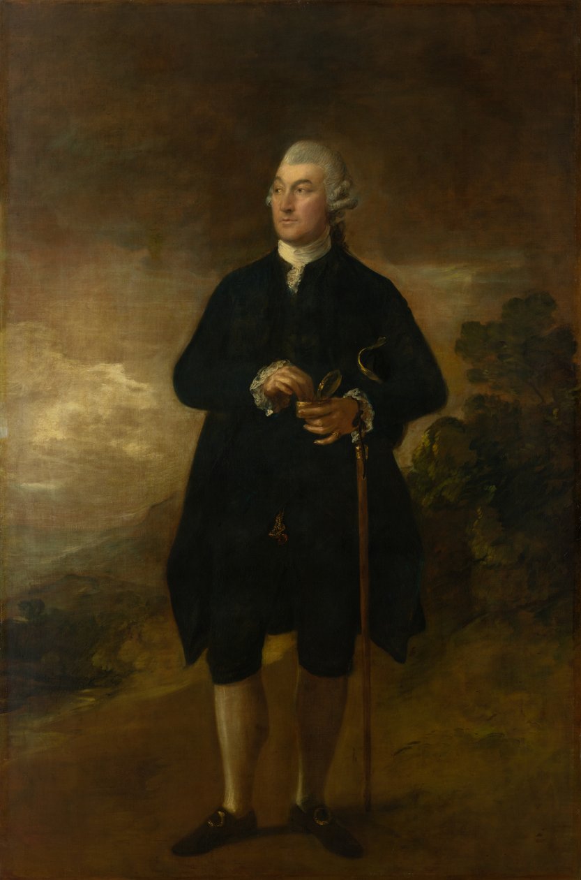 Ralph Bell (1720-1801) av Thomas Gainsborough