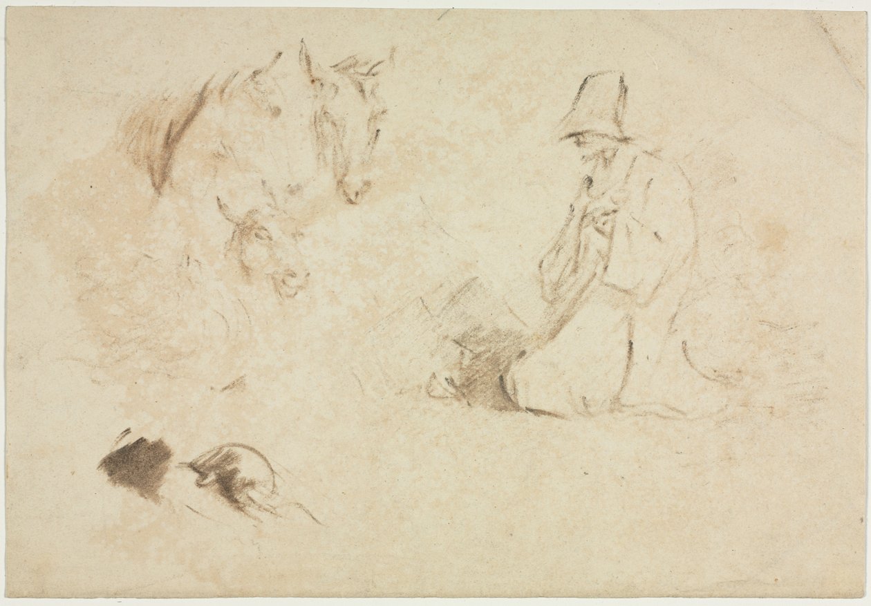 Skisser: Figurer og dyr. av Thomas Gainsborough