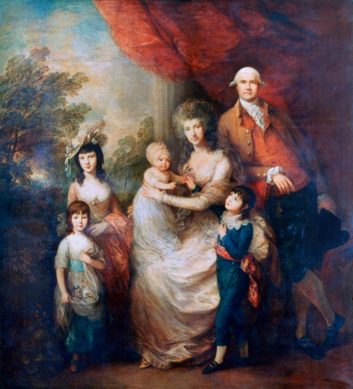 Baillie-familien, c1784 av Thomas Gainsborough