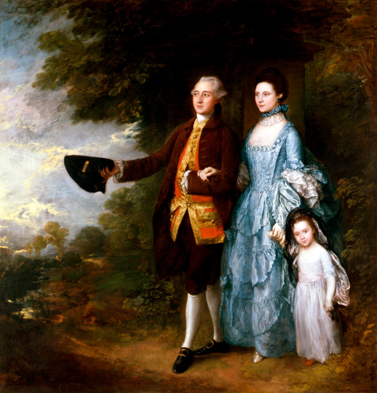 The Byam Family av Thomas Gainsborough av Thomas Gainsborough