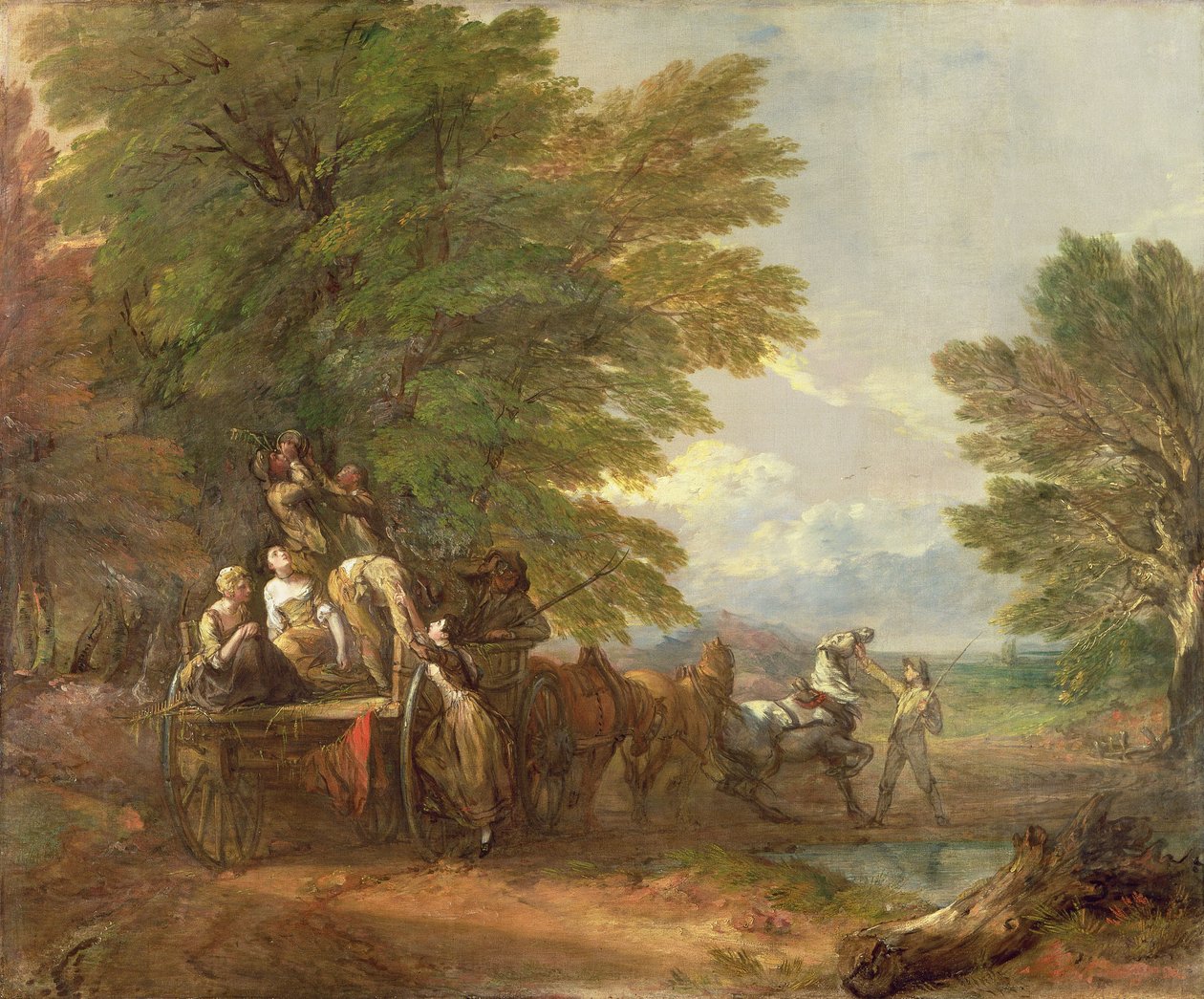 Høstvognen, ca. 1767 av Thomas Gainsborough