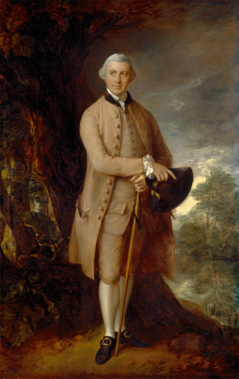 William Johnstone-Pulteney, senere femte Lord Pulteney, ca. 1772. av Thomas Gainsborough