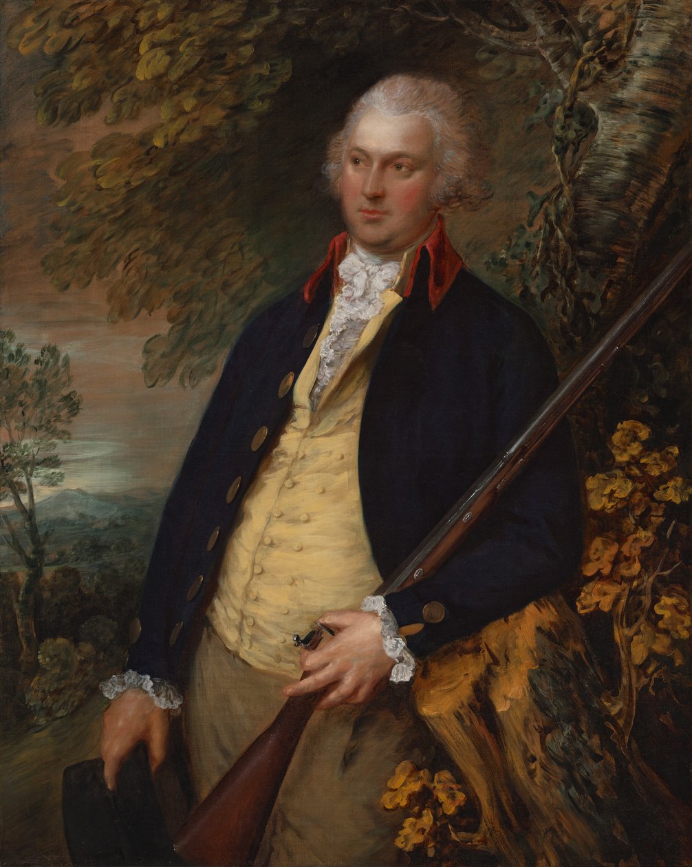 William Yelverton Davenport av Thomas Gainsborough