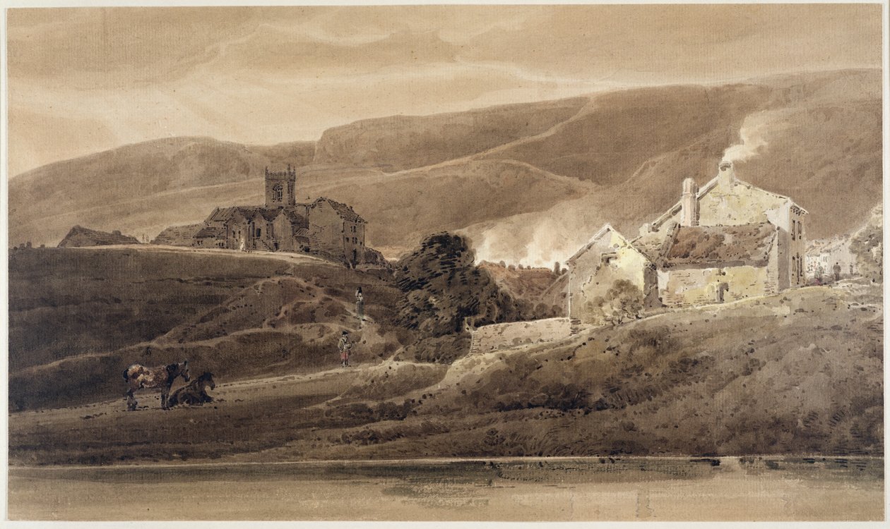 Ilkley, Yorkshire av Thomas Girtin