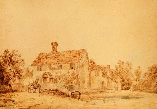 Pinkneys Farm, Redwinter, Essex av Thomas Girtin