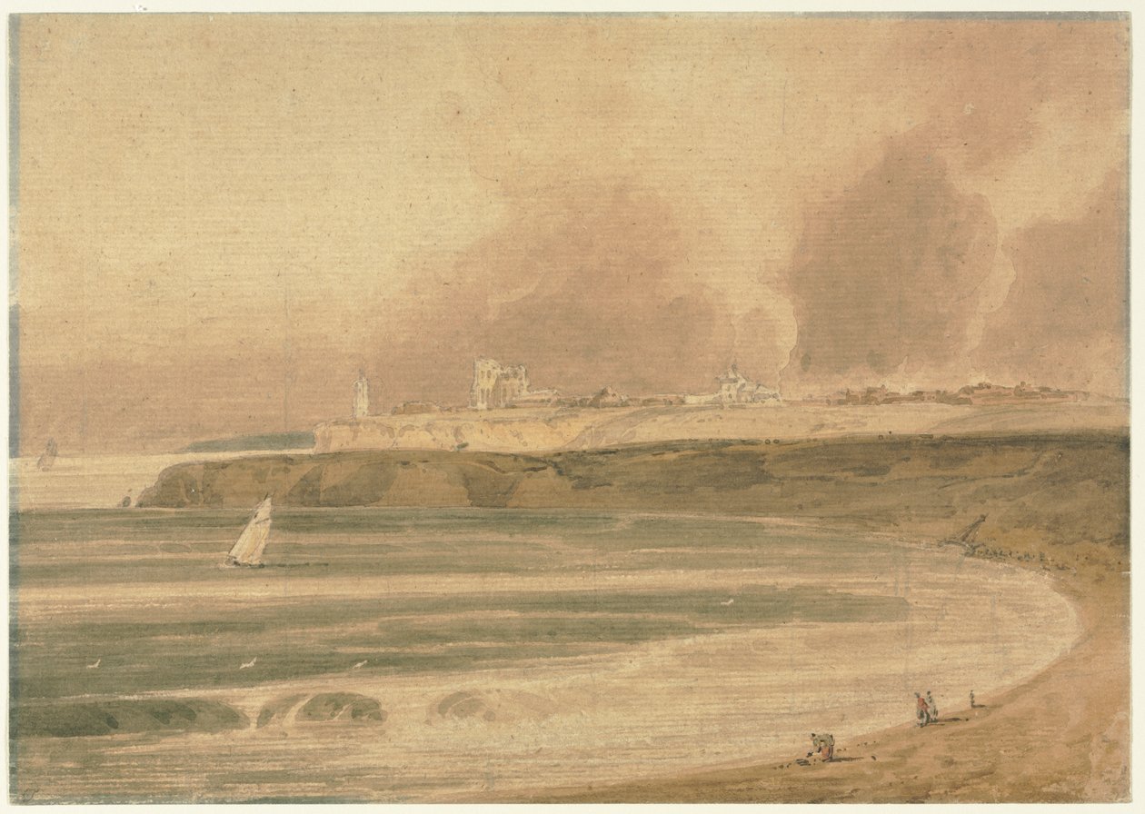 Tynemouth, Northumberland av Thomas Girtin