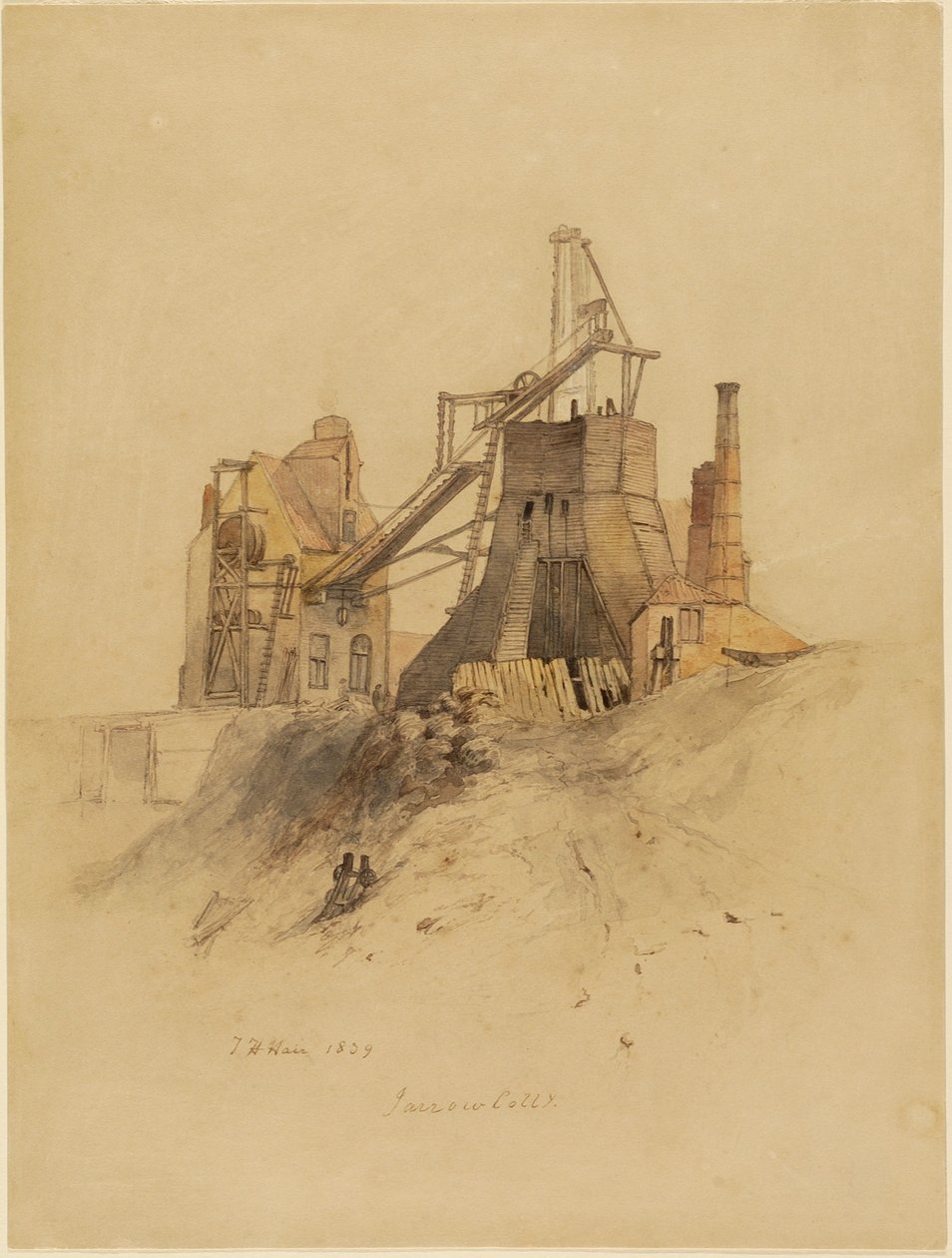 Jarrow Colliery av Thomas H. Hair