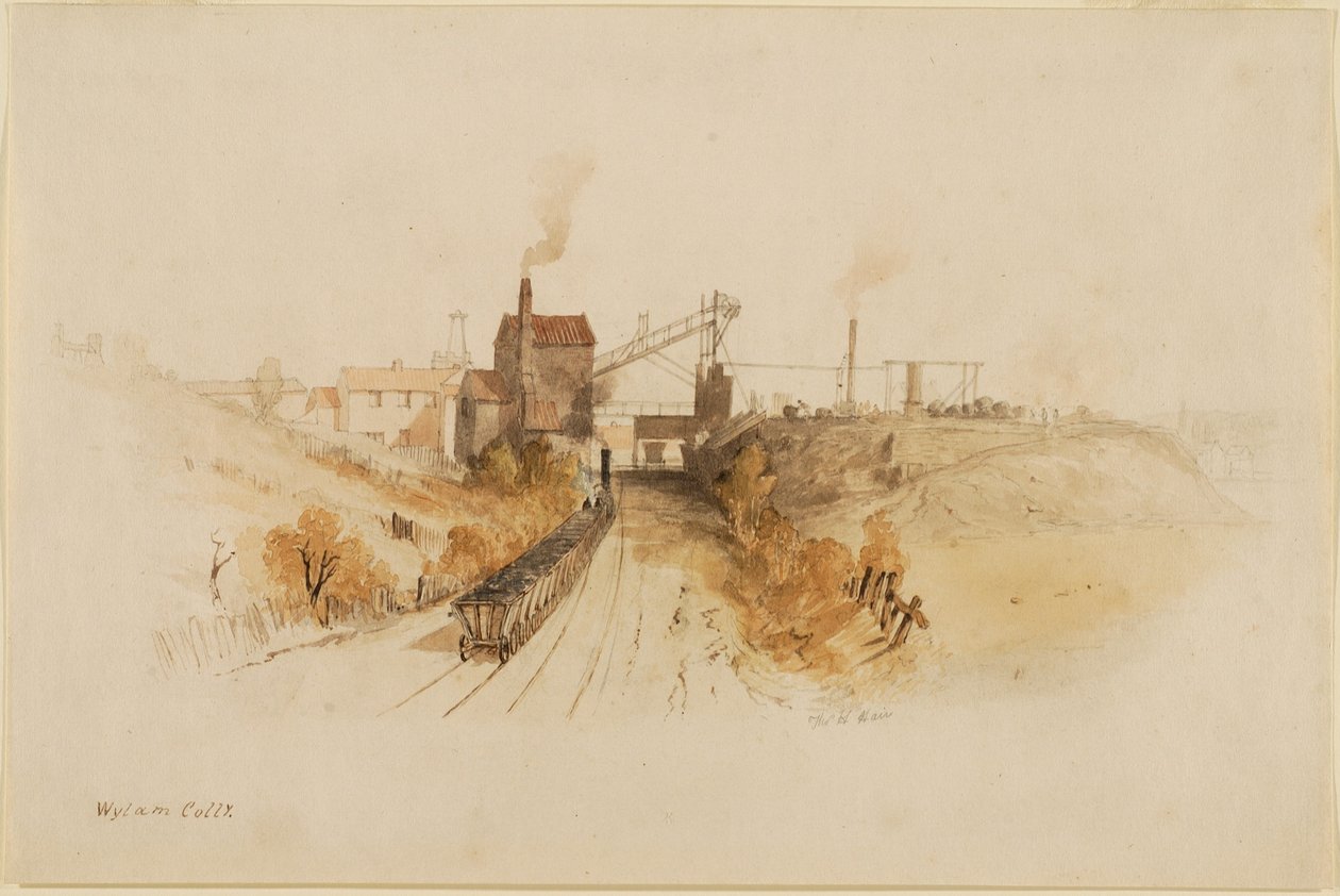 Wylam Colliery av Thomas H. Hair