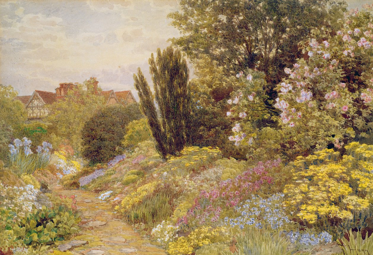 The Alpine Gardens på Tangley Manor av Thomas H. Hunn