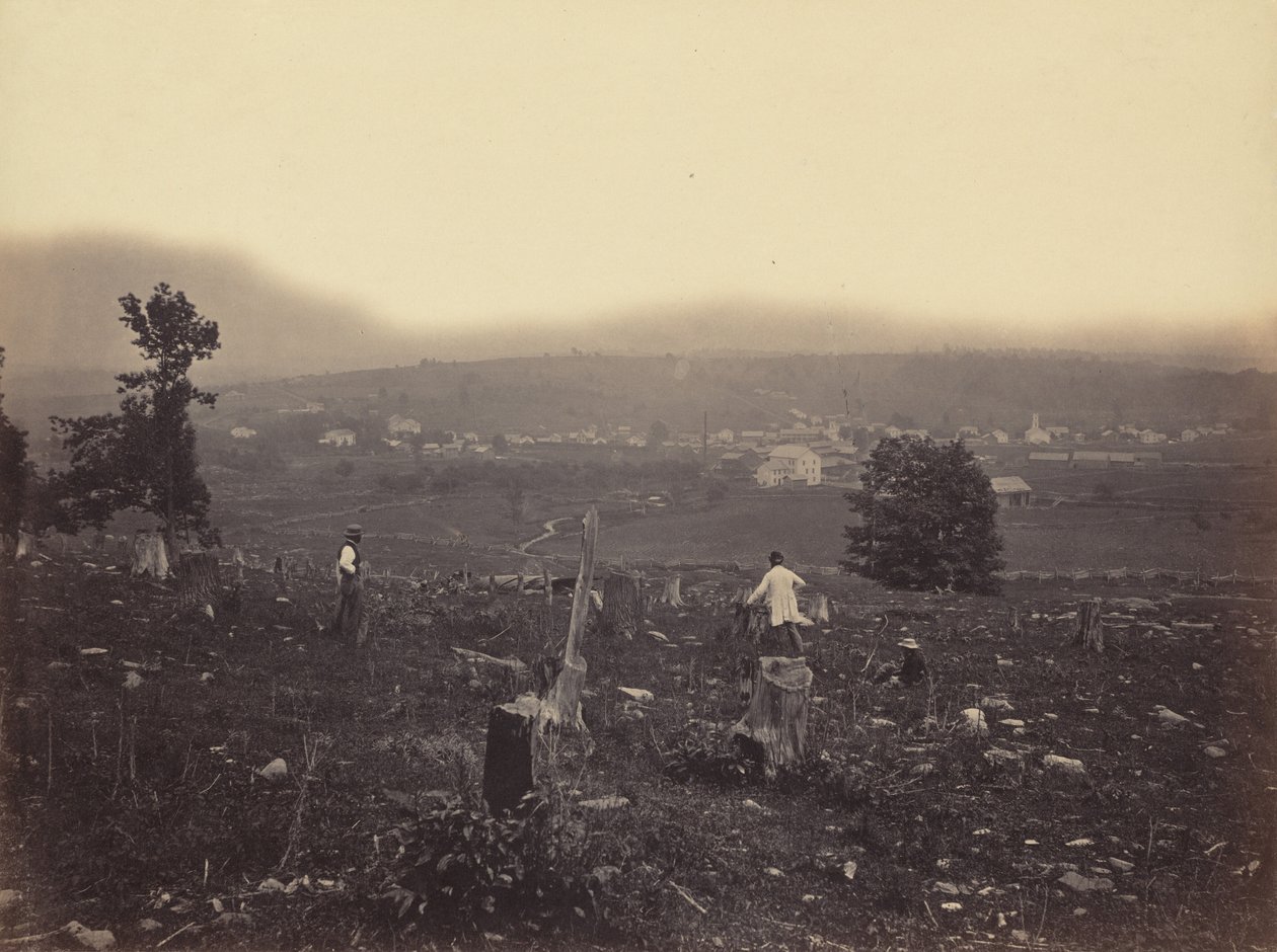 Waymart, Del. & Hudson Canal Co., ca. 1863-1865. av Thomas H. Johnson