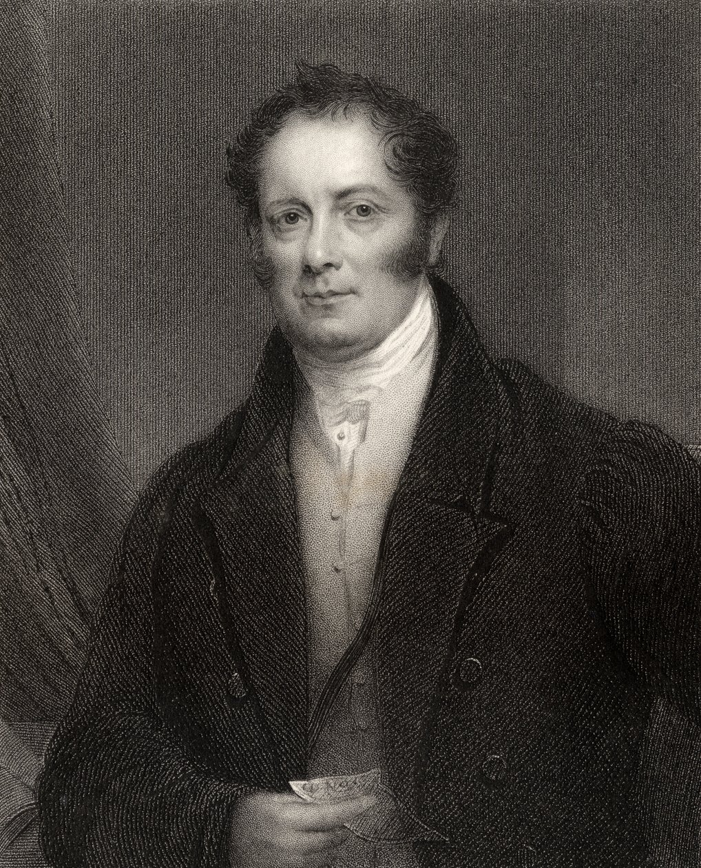 Edward Baines, gravert av J. Cochran, fra 