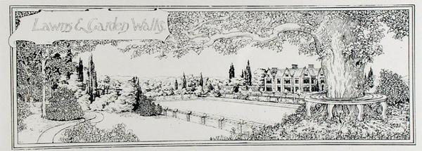 Lawns and Garden Walks, fra Thomas Mawsons 