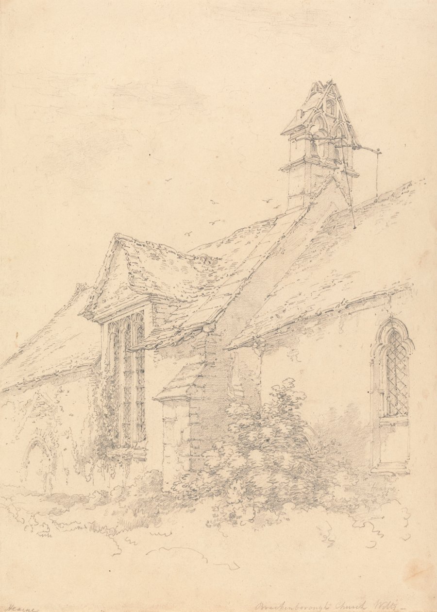 Brackenborough kirke, Wiltshire av Thomas Hearne