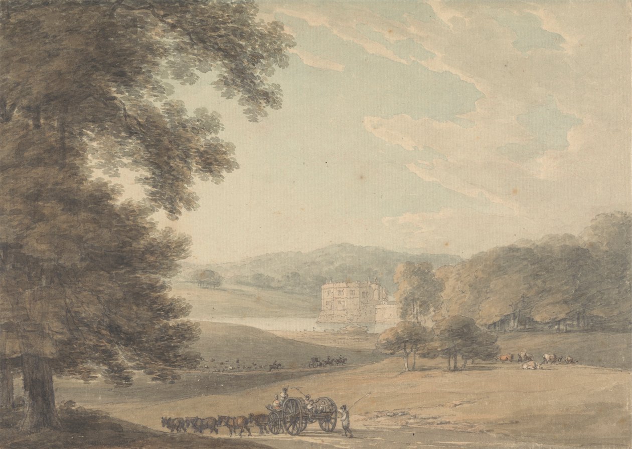 Leeds Castle, Kent av Thomas Hearne