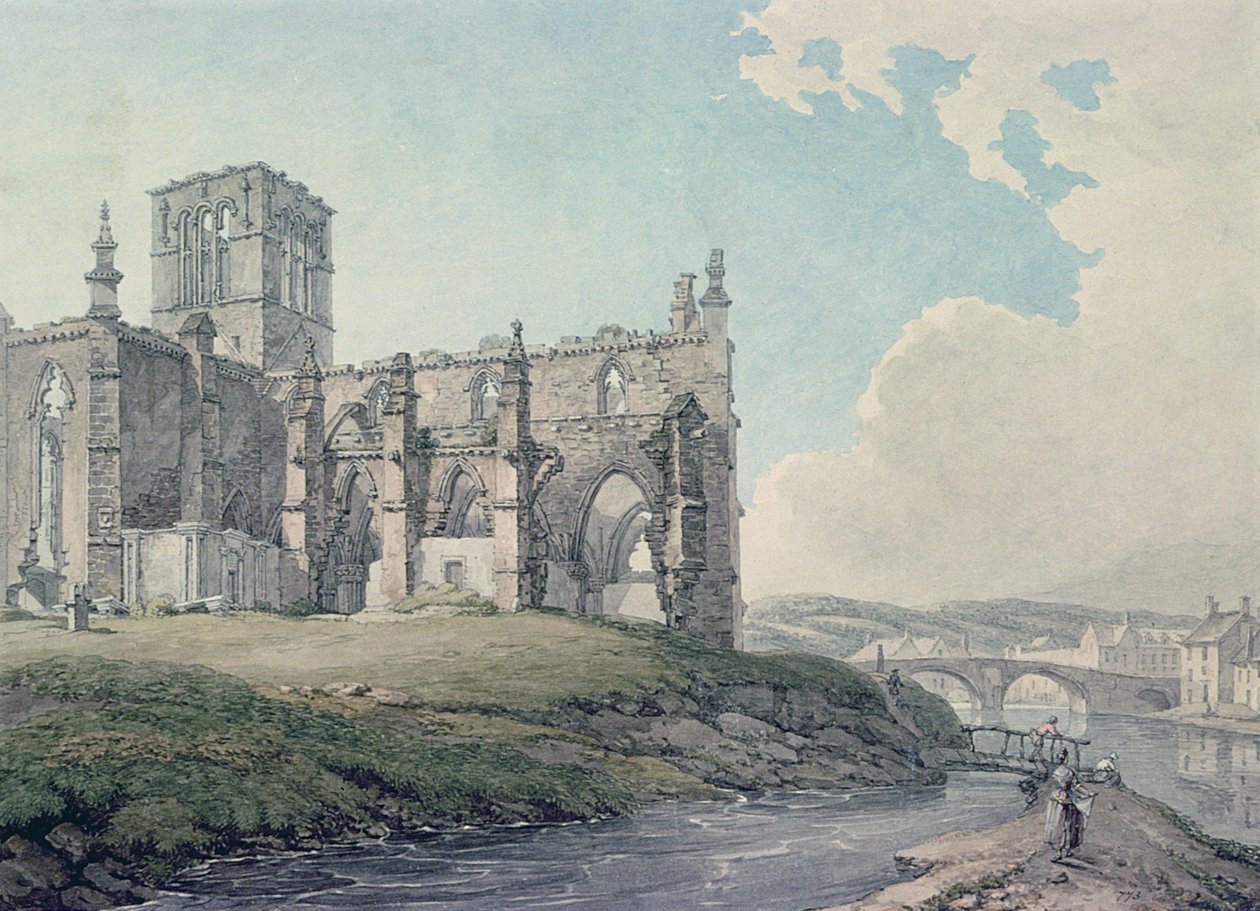 Prior Church, Haddington, 1786 av Thomas Hearne