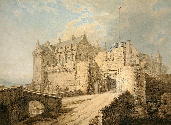 Stirling (akvarell på papir) av Thomas Hearne