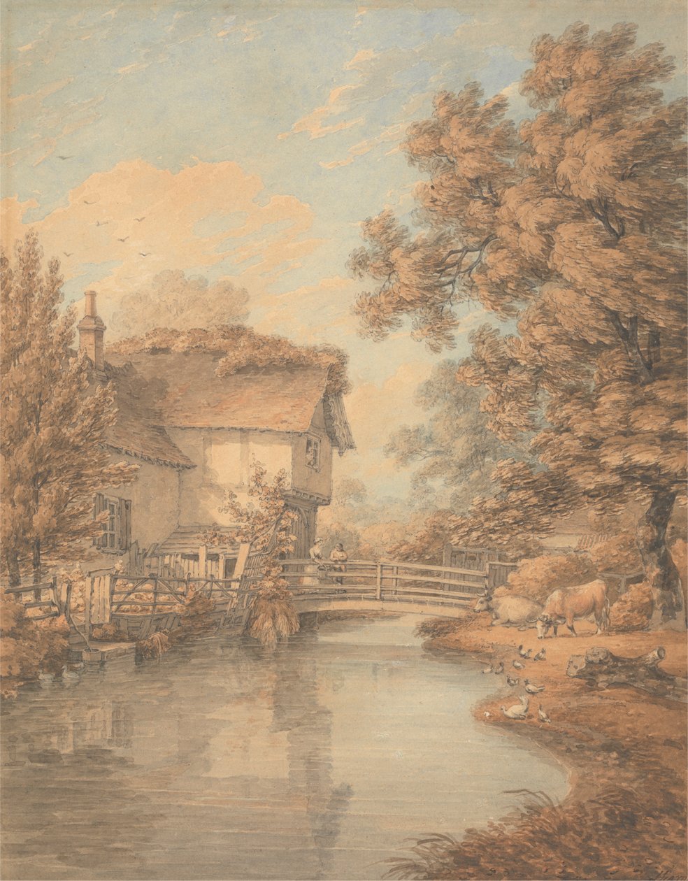 Ostekakehuset, Hyde Park av Thomas Hearne