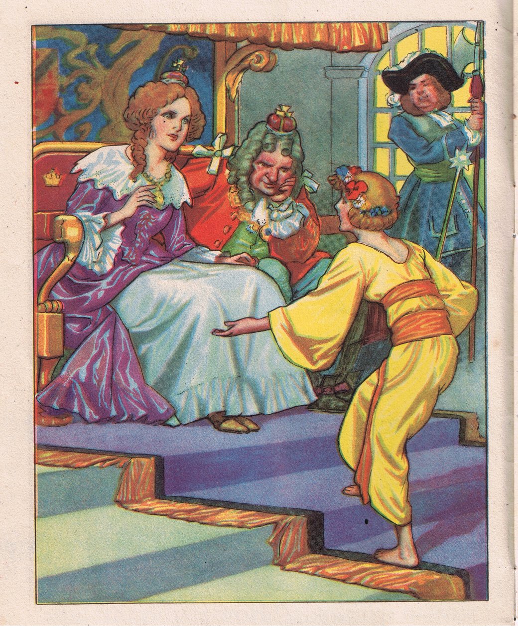 Briar Rose den vakreste (lito) av Thomas Heath Robinson
