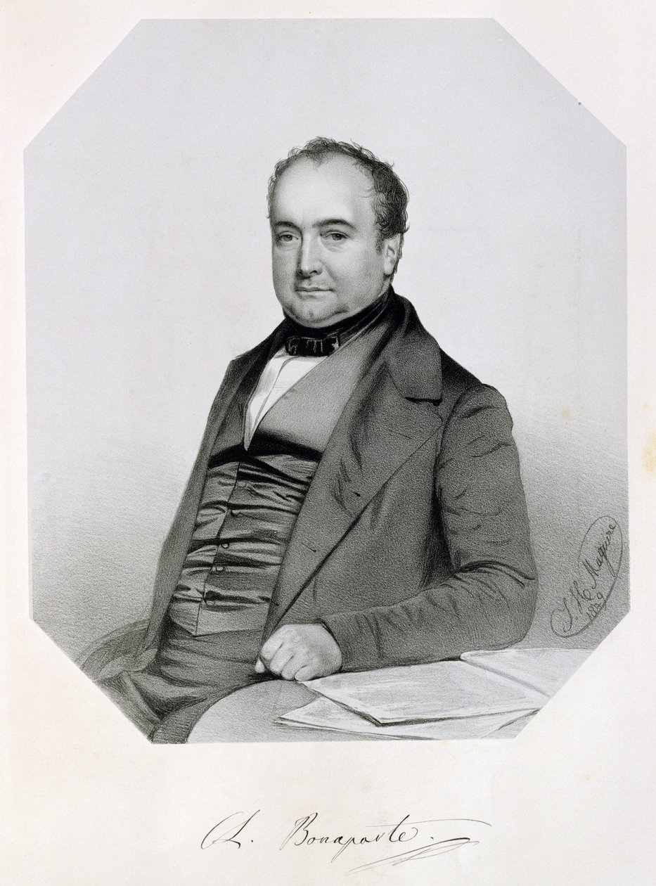 Charle Lucien Jules Laurent Bonaparte, prins av Canino og Musignano (1803-57) 1850 av Thomas Herbert Maguire