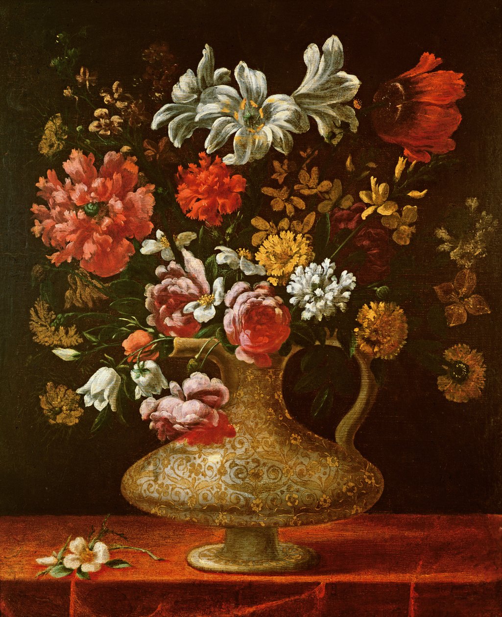 Stilleben med blomster av Thomas Hiepes