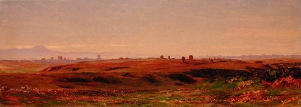 Landskapsskisse av Thomas Hiram Hotchkiss