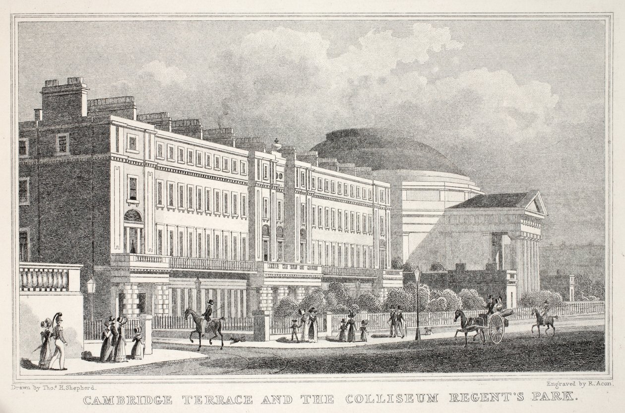 Cambridge Terrace og Colosseum, Regent