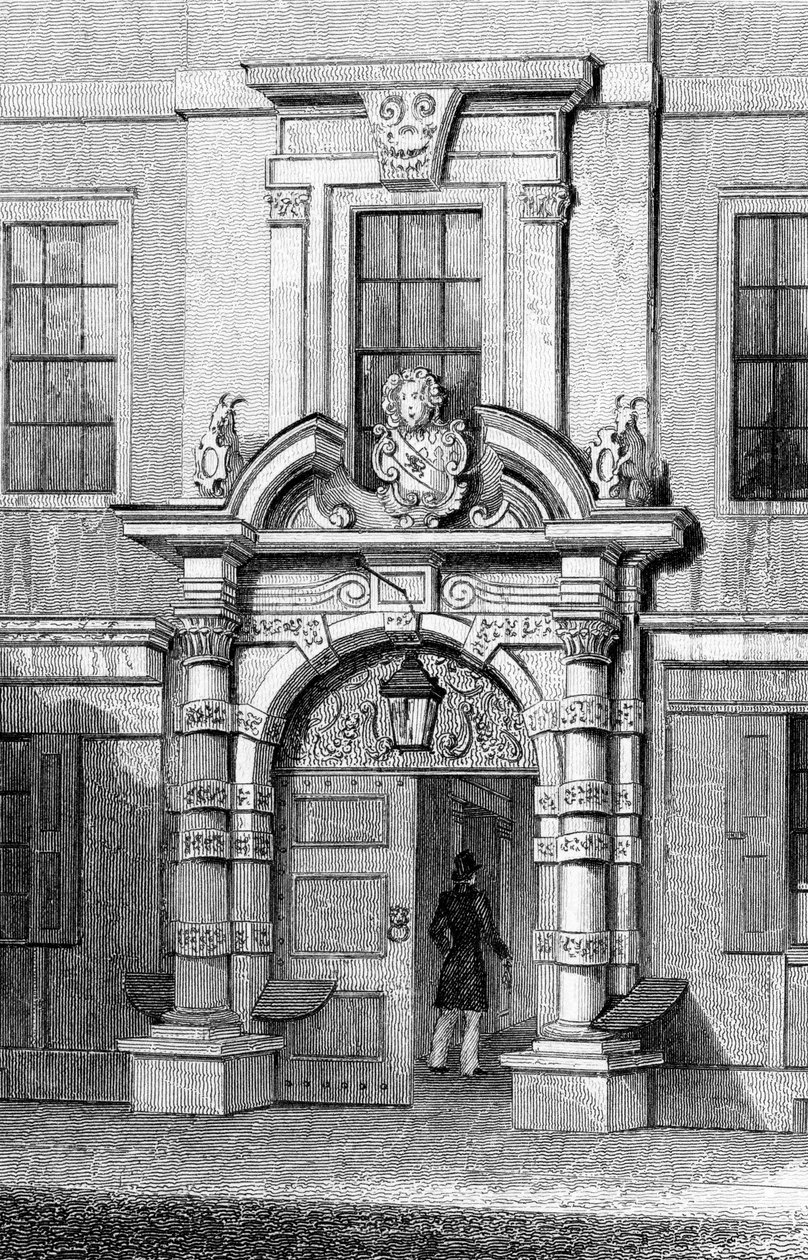 Hagemakerhall, Maiden Lane, ca. 1829-31 av Thomas Hosmer Shepherd