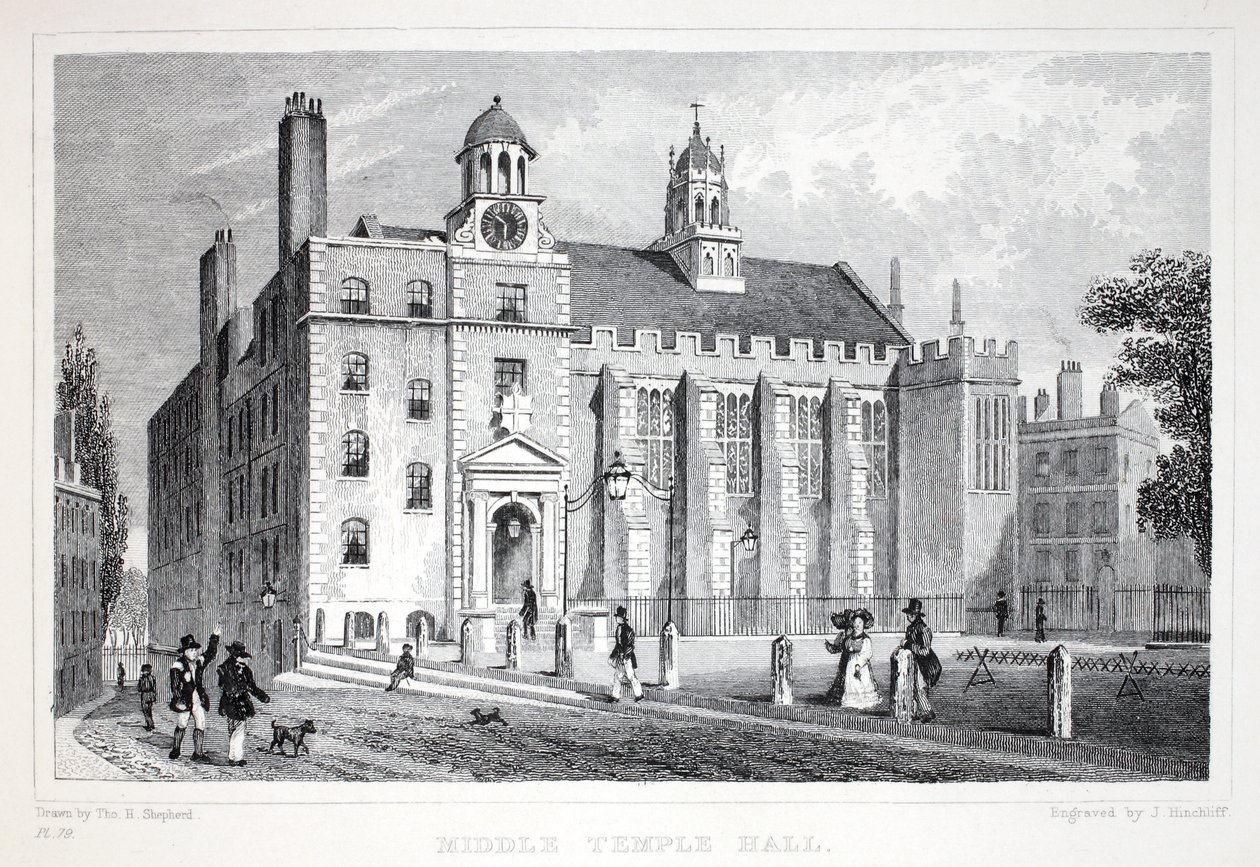 Middle Temple, fra puben 