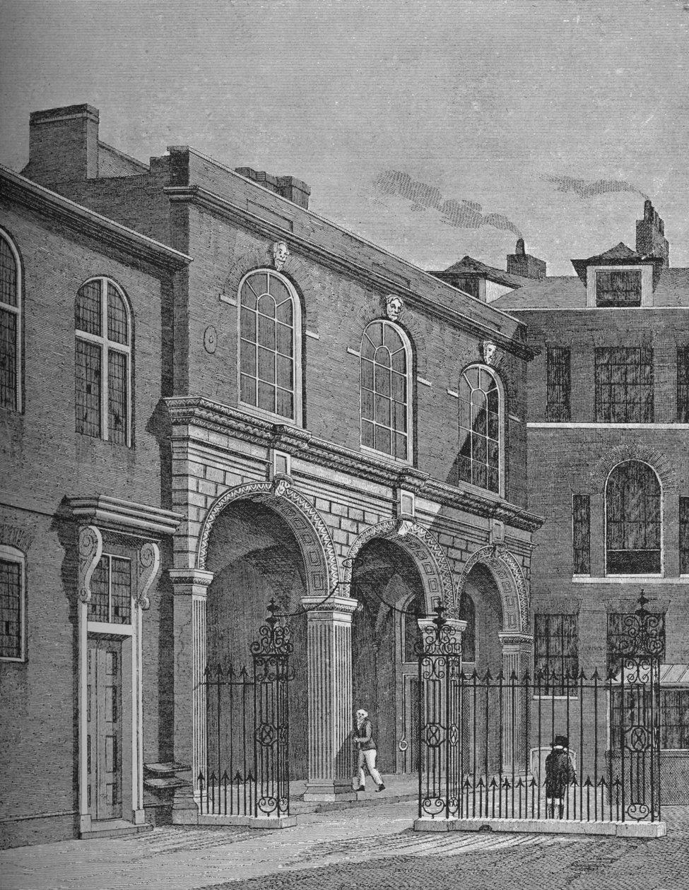 Salters Hall, City of London, 1822 1911 av Thomas Hosmer Shepherd