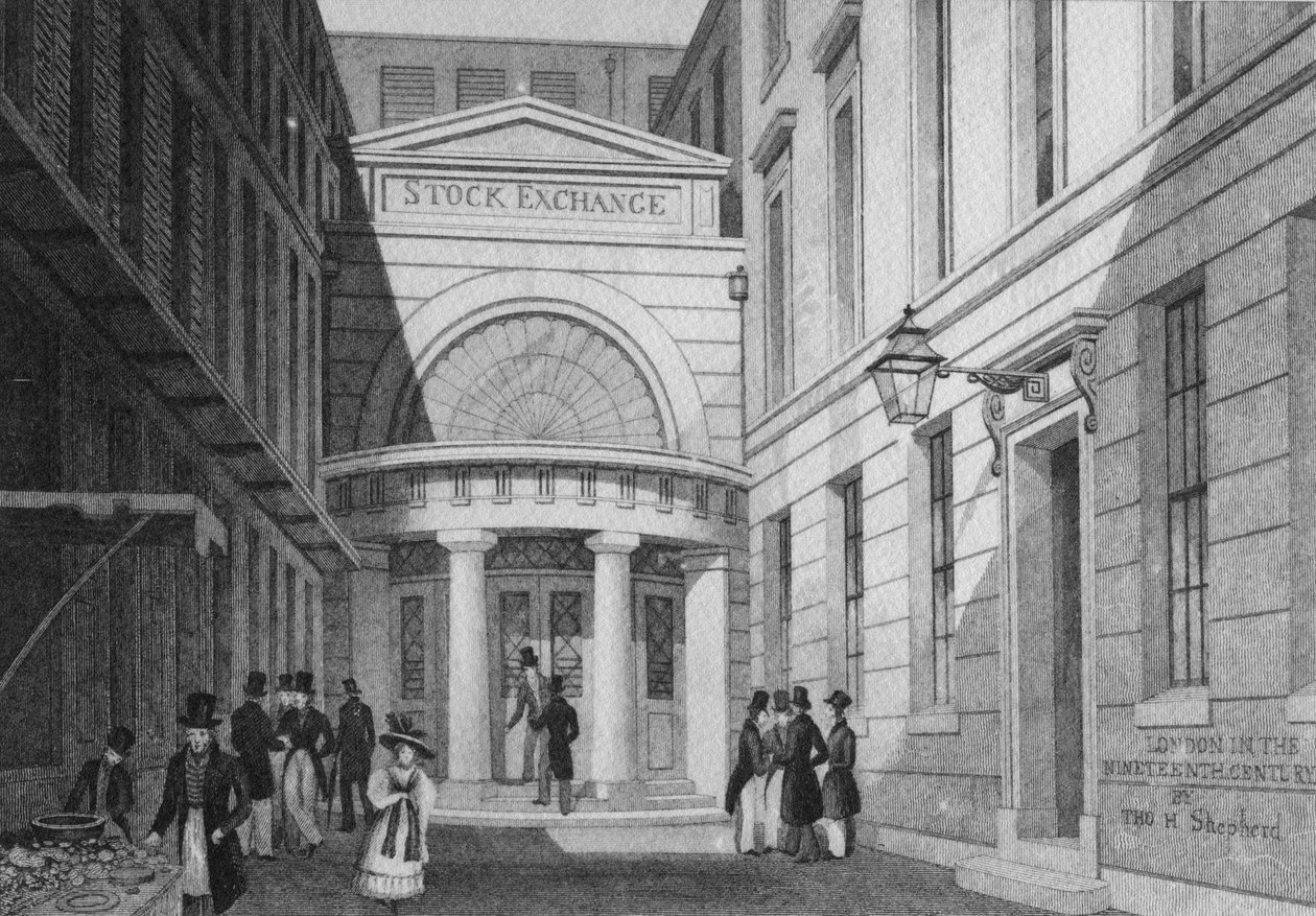 Stock Exchange, London, fra 
