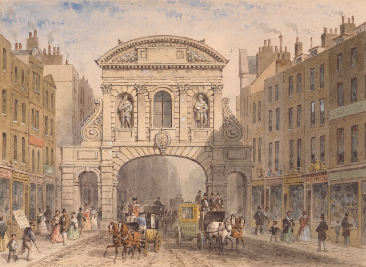 Temple Bar av Thomas Hosmer Shepherd