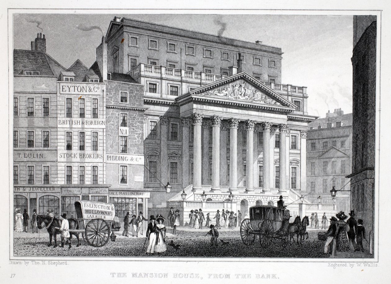 The Mansion House, fra puben 