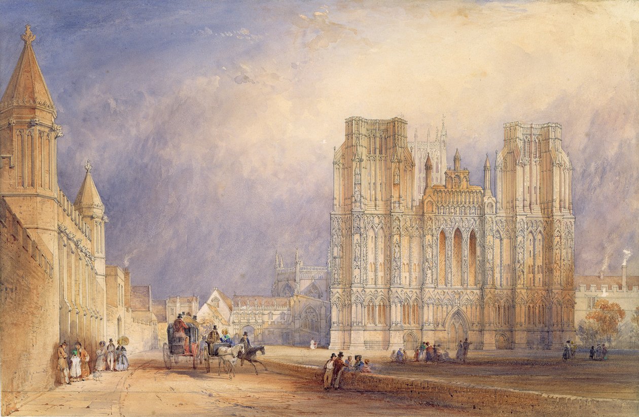 Wells katedral av Thomas Hosmer Shepherd