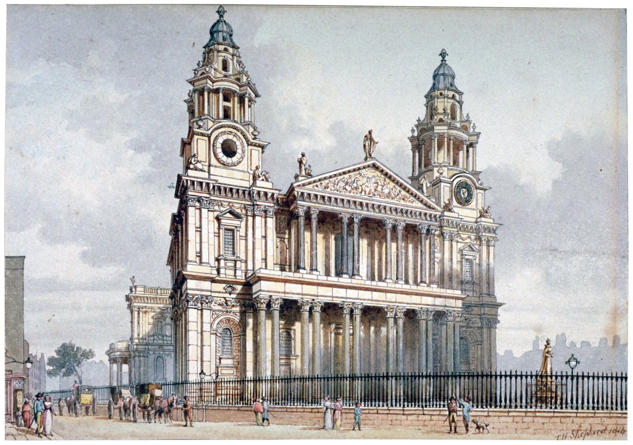 Vest foran St Paul
