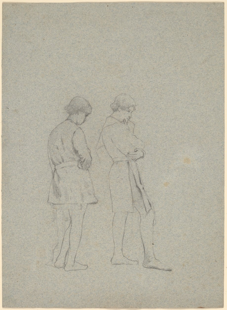 Studier for Elaine av Thomas Hovenden
