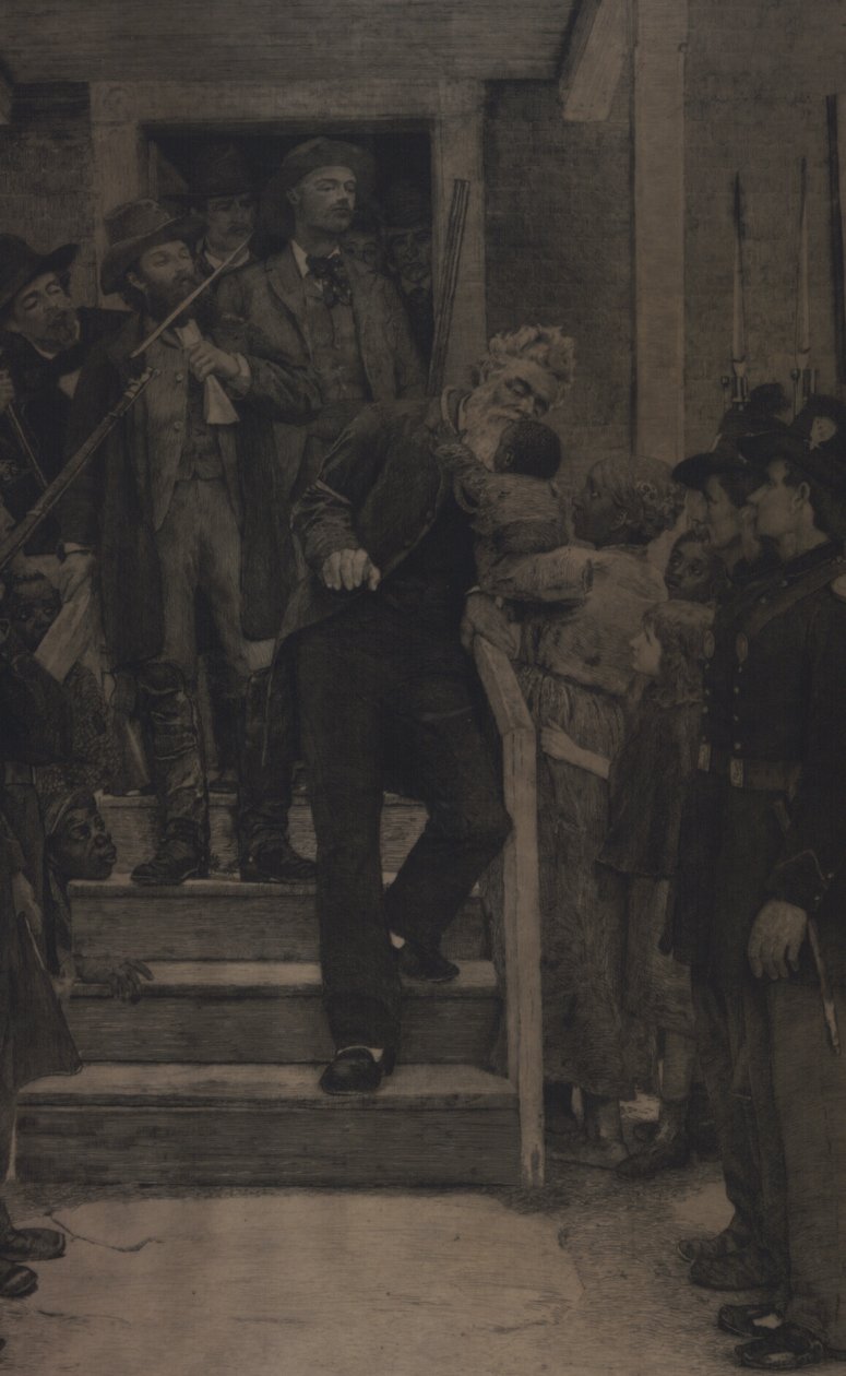 De siste øyeblikkene til John Brown av Thomas Hovenden