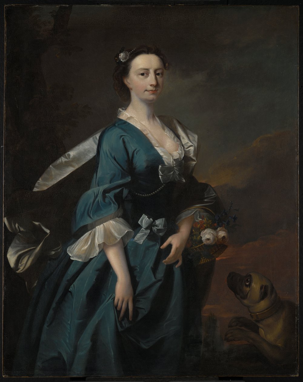 Mrs. John Wendt, ca. 1745 (olje på lerret) av Thomas Hudson