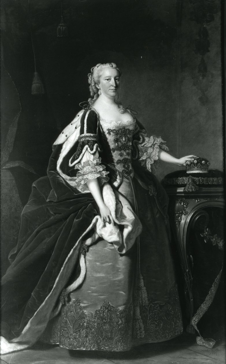 Portrett av Lady Elizabeth Percy, grevinne av Northumberland av Thomas Hudson
