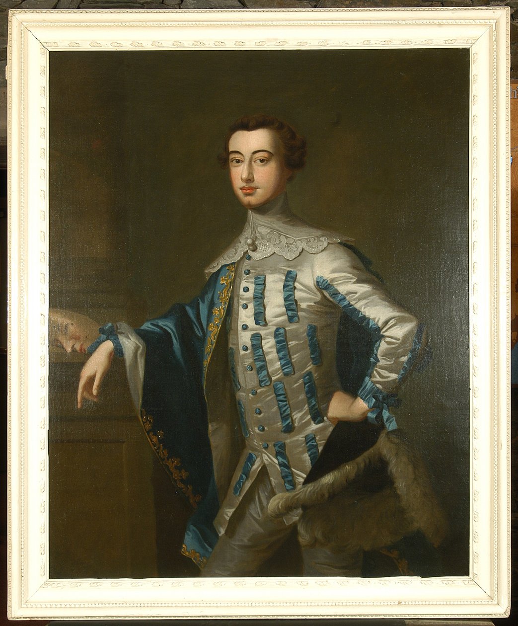 Portrett av Sir James Lowther, første jarl Lonsdale, ca. 1755 av Thomas Hudson