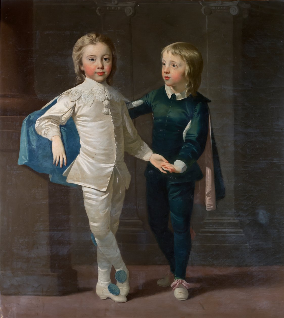 Sir Edward Hulse, 3. Baronet og hans bror, Samuel Hulse, ca. 1758 av Thomas Hudson