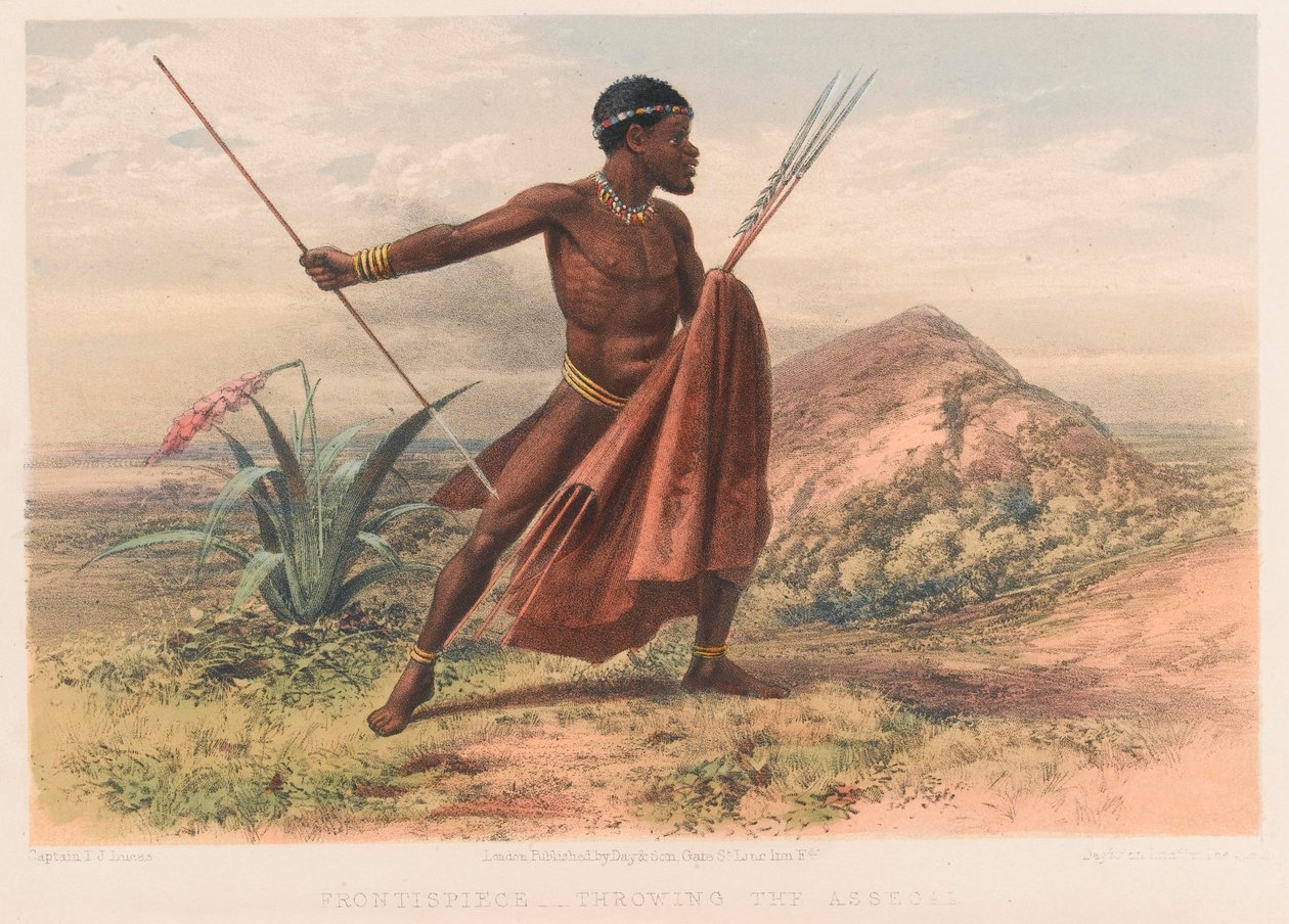 Xhosa-kriger, 8. Cape Frontier War av Thomas J. (after) Lucas