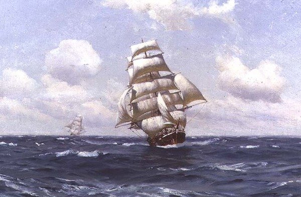En god vind av Thomas J. Somerscales